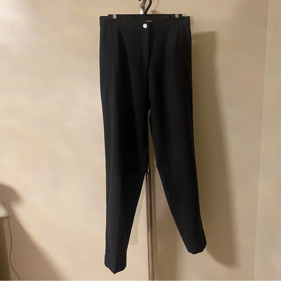 Jaeger - Straight Leg Wool Pants - Picture 5 of 8